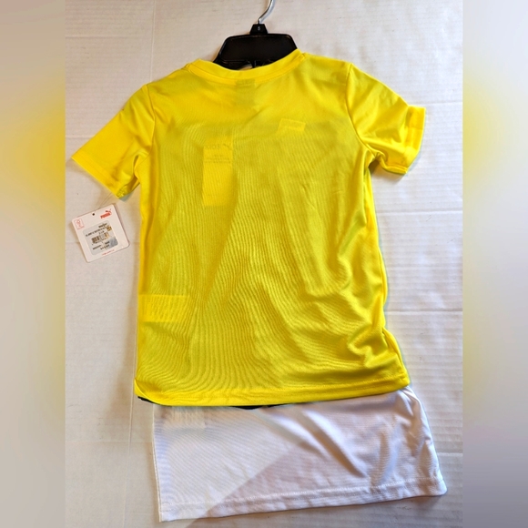 Boys Puma 3 Piece Short Set Brand New With Tags Size 5 - Picture 5 of 7